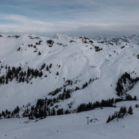 Panorama vom Saanerslochgrat, Dezember 2022