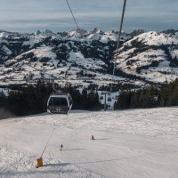 Kabinenbahn Kleiner Saanenwald-Saanerslochgrat, Dezember 2022