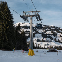 Kabinenbahn Saanenmöser-Kleiner Saanenwald, Dezember 2022