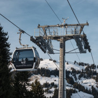Kabinenbahn Saanenmöser-Kleiner Saanenwald, Dezember 2022