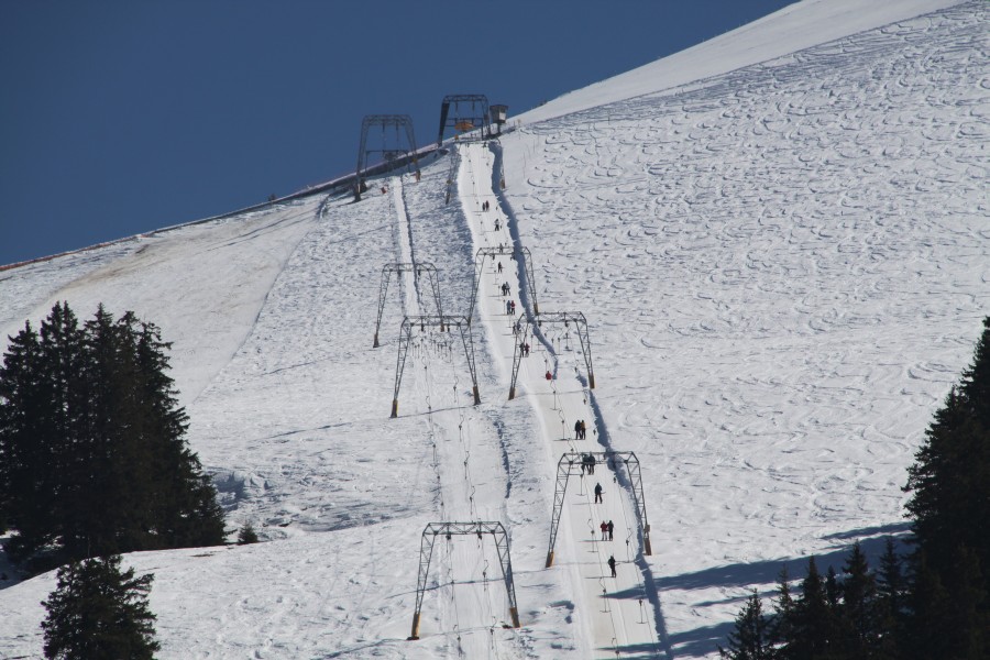 Schlepplifte Geissalp, März 2011