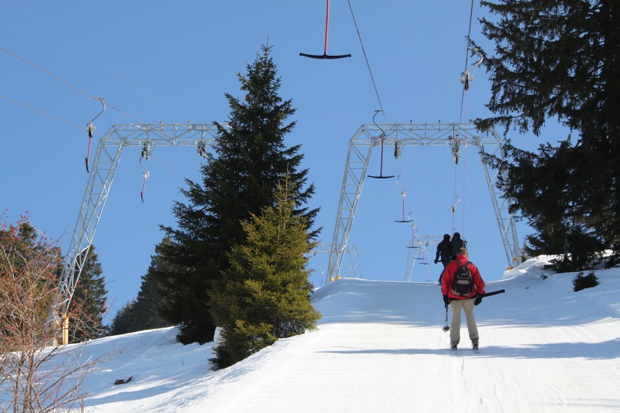 Schlepplifte Geissalp, März 2011