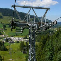 Sesselbahn Schwarzsee-Riggisalp, Juli 2008