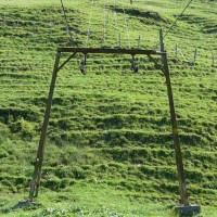 Stillgelegter Schlepplift Seeweid, Juli 2008