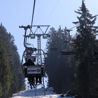 Sesselbahn Schwarzsee-Riggisalp, März 2011