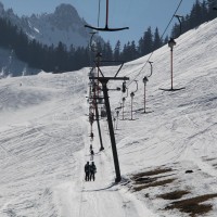 Schlepplift Riggisalpboden, März 2011