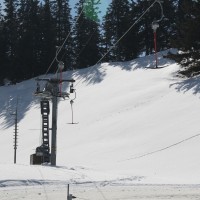 Bergstation Schlepplift Riggisalpboden, März 2011