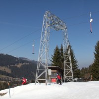 Schlepplift Gypsera, März 2011