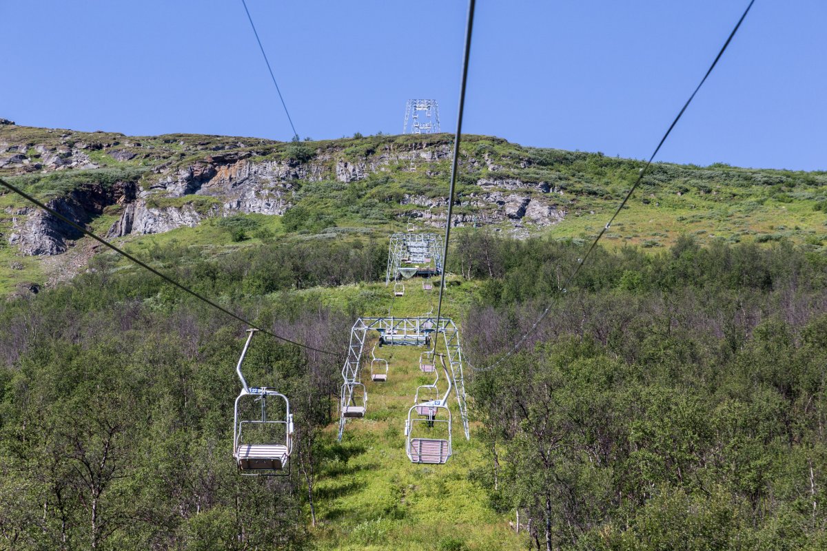 Sesselbahn Abisko-Nuolja, Juli 2016