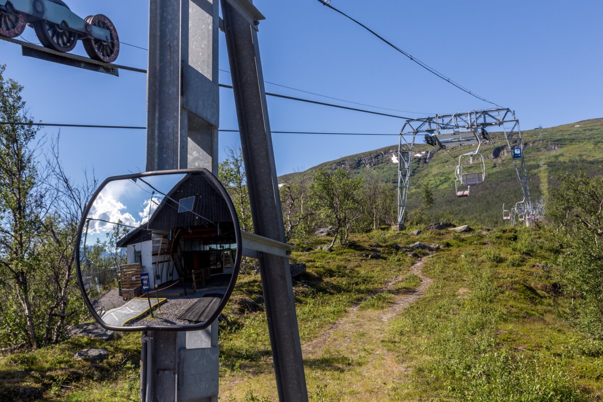Sesselbahn Abisko-Nuolja, Juli 2016