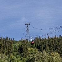 Luftseilbahn Åre-Åreskutan, Juli 2016