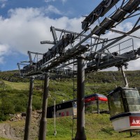 Kabinenbahn Störtloppet-Åreskutan, Juli 2016