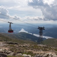 Luftseilbahn Åre-Åreskutan, Juli 2016