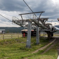 Talstation der Sesselbahn Duved, Juli 2016