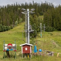 Skigebiet Åre-Björnen, Juli 2016