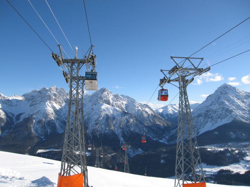 Kabinenbahnen Scuol-Mutta Naluns, Februar 2008