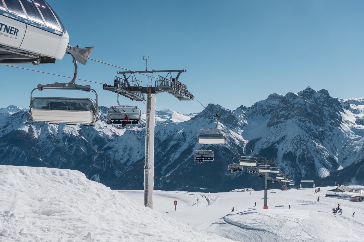 Sesselbahn Motta Naluns-Schlivera, März 2021