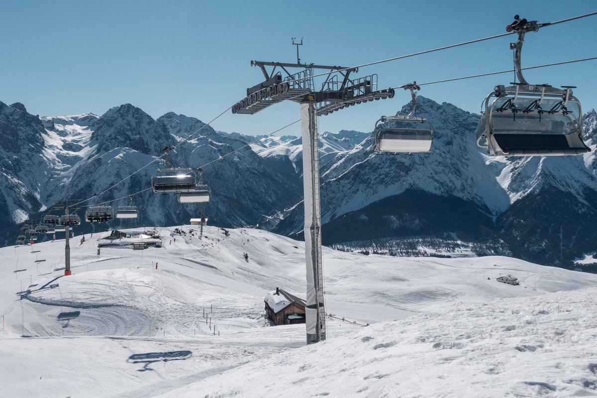 Sesselbahn Motta Naluns-Schlivera, März 2021