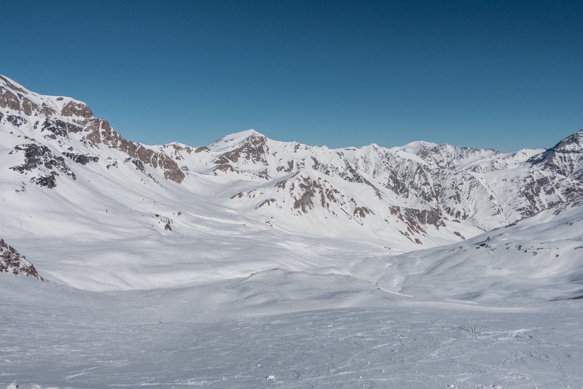 Panorama vom Piz Champatsch, März 2021