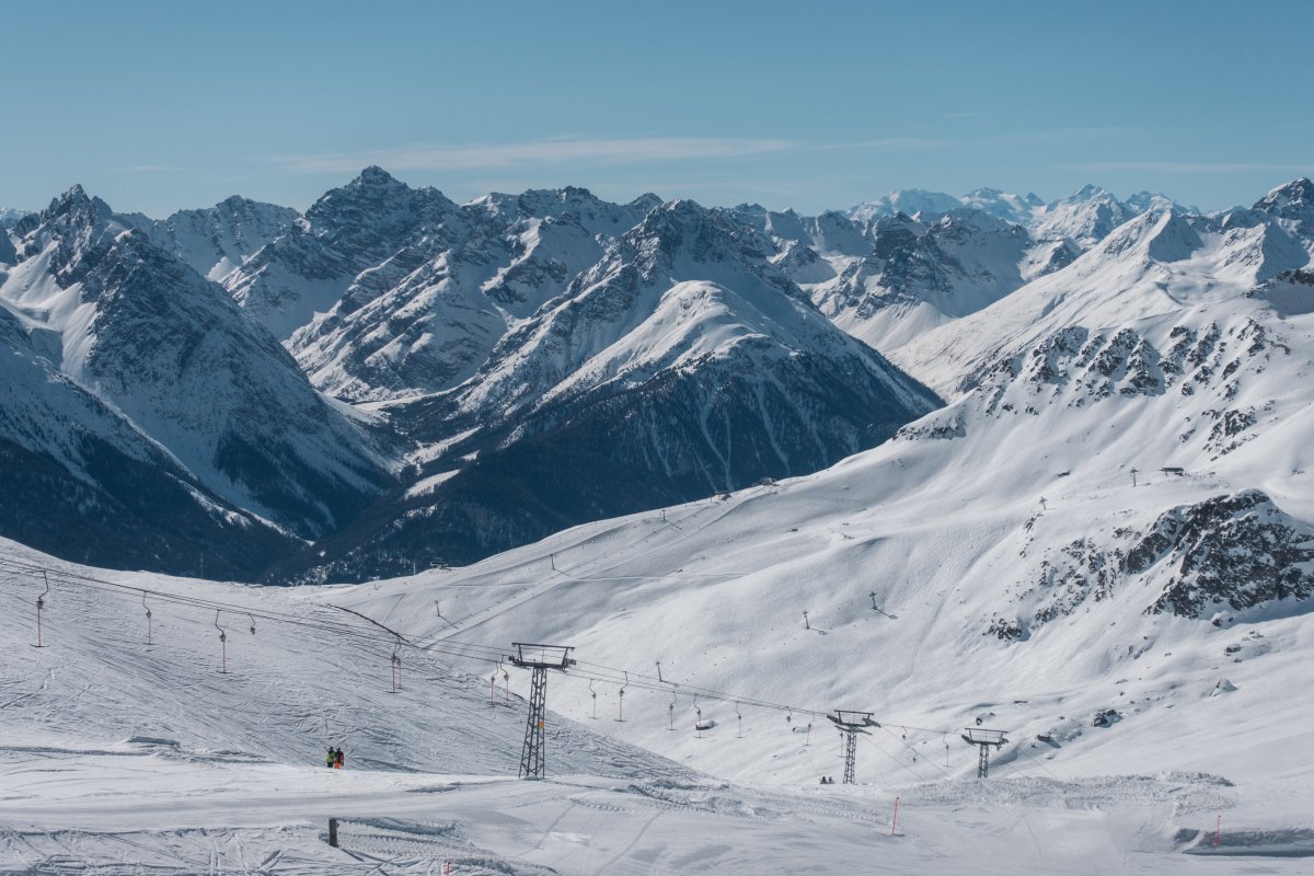 Schlepplifte Piz Champatsch, März 2021