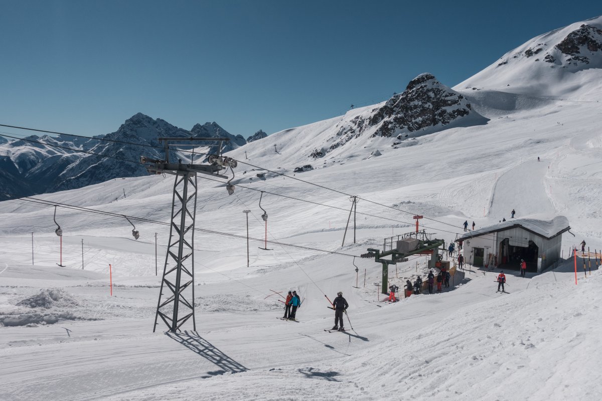 Schlepplifte Piz Champatsch, März 2021
