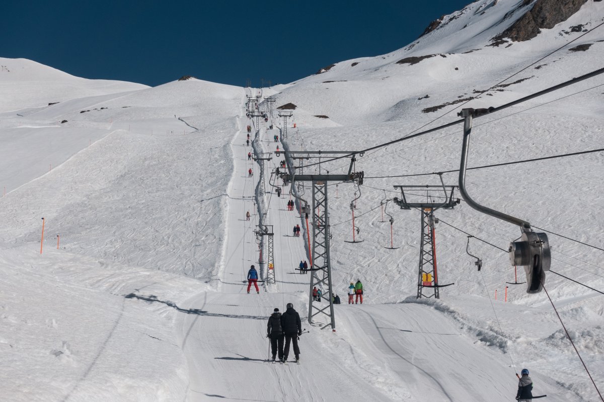 Schlepplifte Piz Champatsch, März 2021