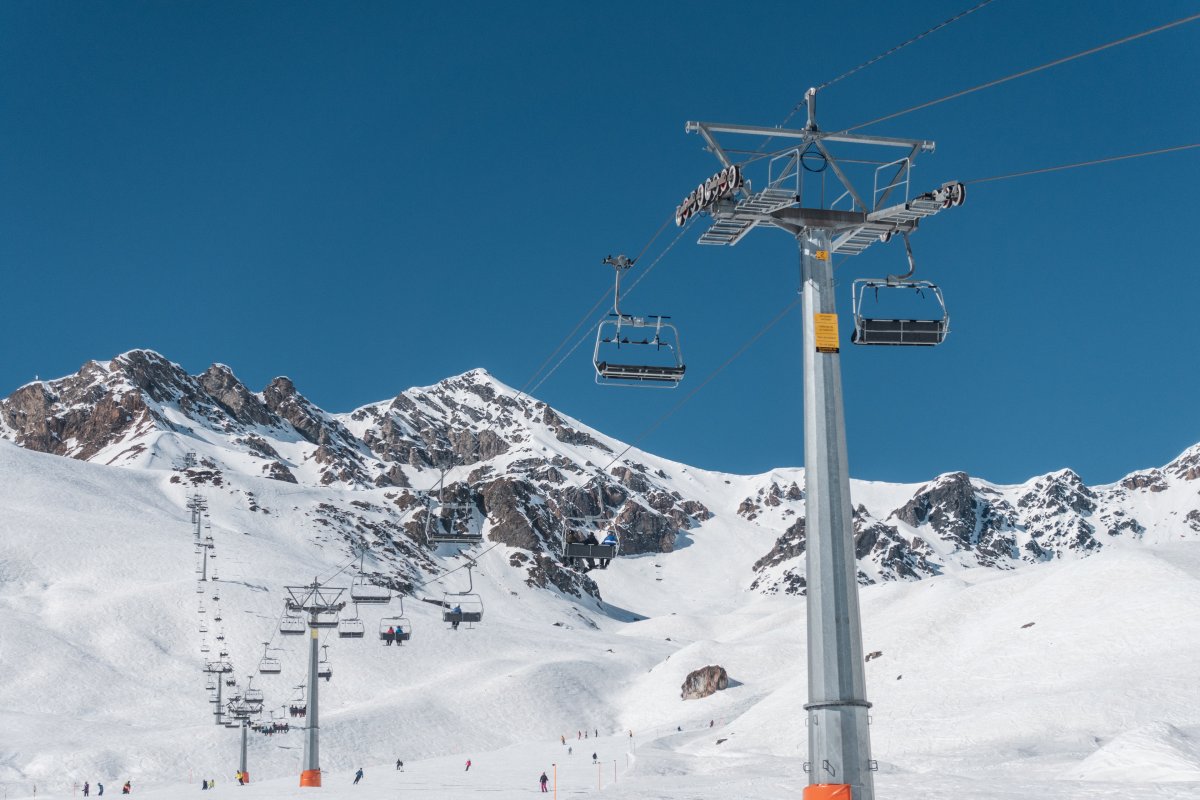 Sesselbahn Jonvrai-Mot da Ri, März 2021