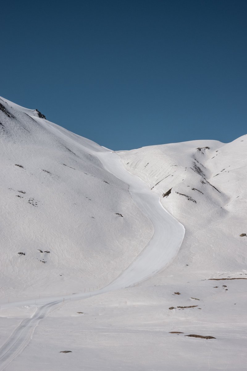 Skipisten ins Val Val am Oberalppass