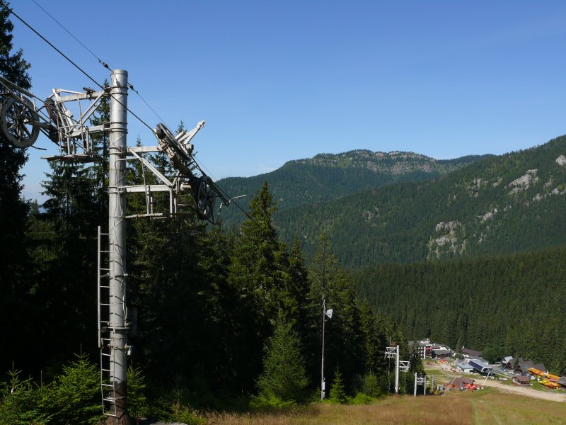 Schlepplift Záhradky, August 2009