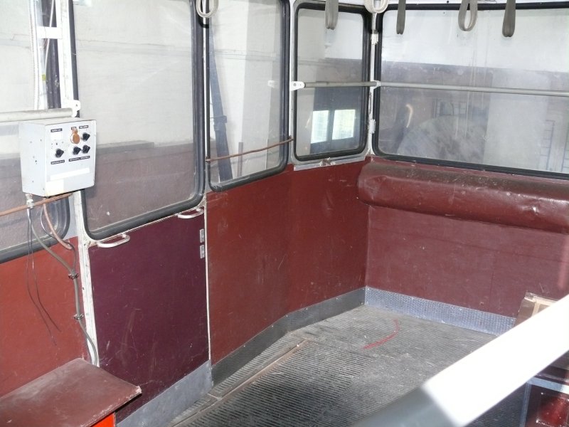 Innenansicht der Kabine 2, August 2009