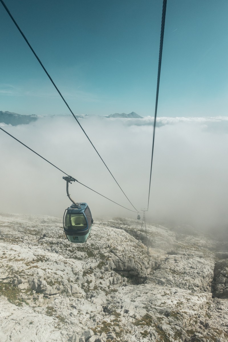 Kabinenbahn Skripi-Podi, September 2019