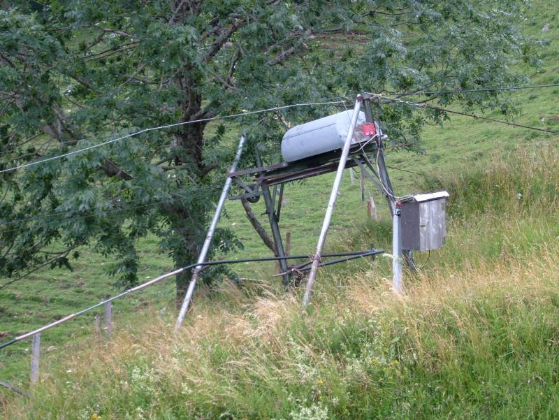 Schlepplift Schauenburg in Lommiswil (Eingenbau), Juli 2006