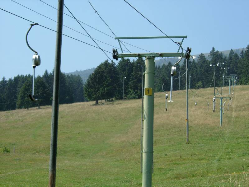 Schlepplift Pierre Grise in Nods, Juli 2006