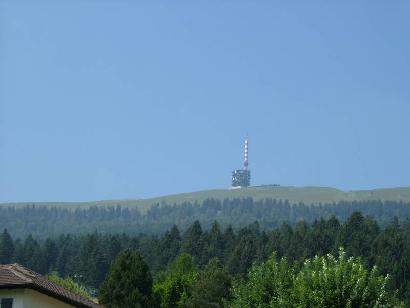 Der Chasseral von Nods aus gesehen, Juli 2006