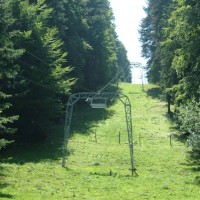Skilft Les Breuleux im gleichnamigen Ort (Städeli), Juli 2006