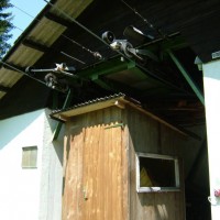 Skilft Les Breuleux im gleichnamigen Ort (Städeli), Juli 2006