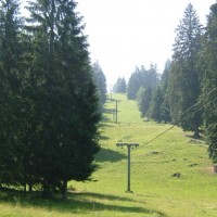Schlepplift Les Genevez im gleichnamigen Ort (Bühler), Juli 2006