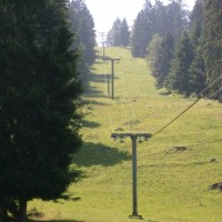 Schlepplift Les Genevez im gleichnamigen Ort (Bühler), Juli 2006