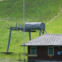 Schlepplifte Schindelberg 1 und 2 (Müller, Baco) in Linden, Juli 2008