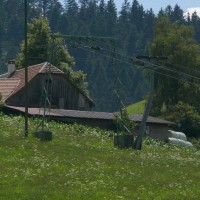 Schlepplifte Schindelberg 1 und 2 (Müller, Baco) in Linden, Juli 2008