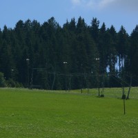 Schlepplifte Schindelberg 1 und 2 (Müller, Baco) in Linden, Juli 2008