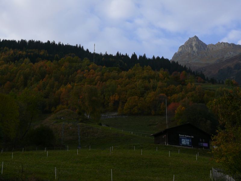 Schlepplift Campliun in Sumvitg (Städeli), Oktober 2008
