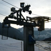 Schlepplift Bual-Sotg Antoni in Alvaneu (Baco-Poma), Februar 2007