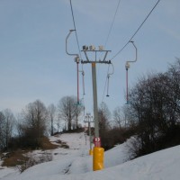 Schlepplift Bual-Sotg Antoni in Alvaneu (Baco-Poma), Februar 2007