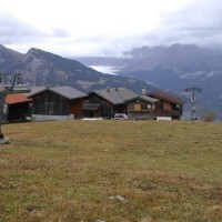 Schlepplift Obermutten in Mutten (Borer), Oktober 2005