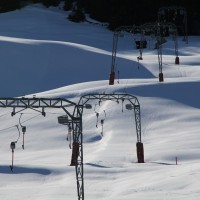 Schlepplift Tenna im gleichnamigen Ort (Städeli), April 2010