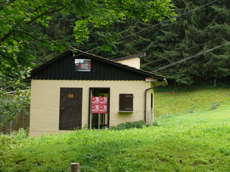 Schlepplift Oberegg-St. Anton (Garaventa) in Oberegg, Juli 2008