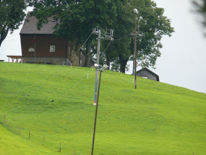 Schlepplift Vögelinsegg (Brändle) in Speicher, Juli 2008