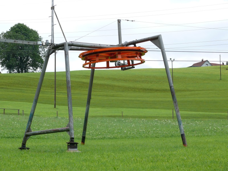 Schlepplift Vögelinsegg (Brändle) in Speicher, Juli 2008