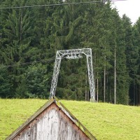 Schlepplift Oberegg-St. Anton (Garaventa) in Oberegg, Juli 2008